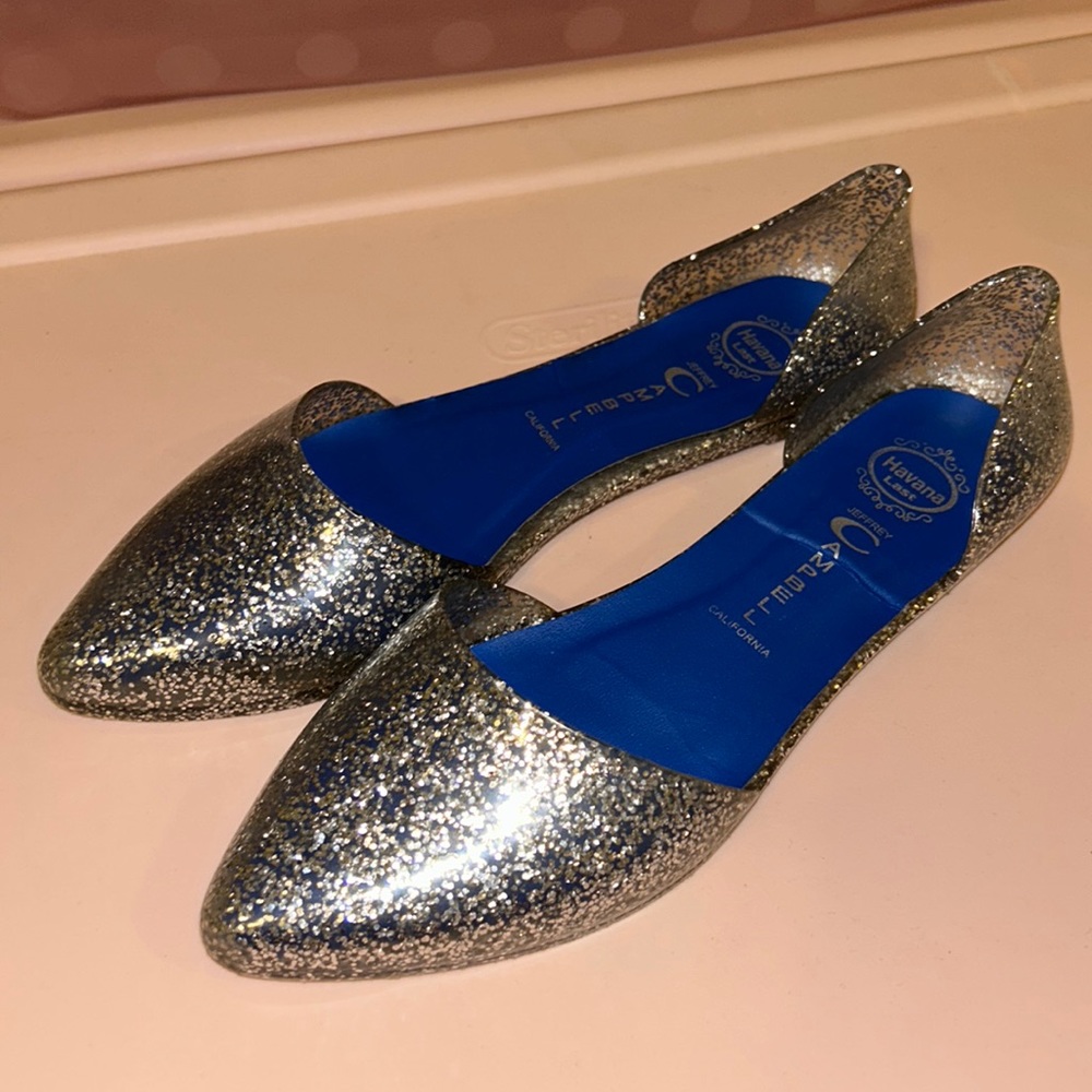 Jeffrey Campbell jelly flats